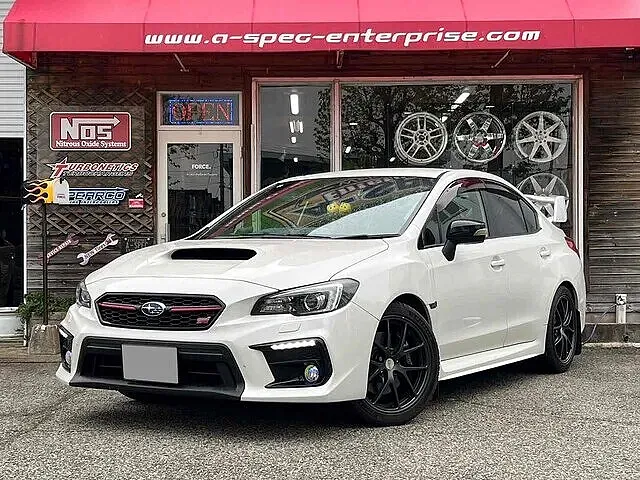 富山市　ロアアーム純正加工品取付　WRX VAB
