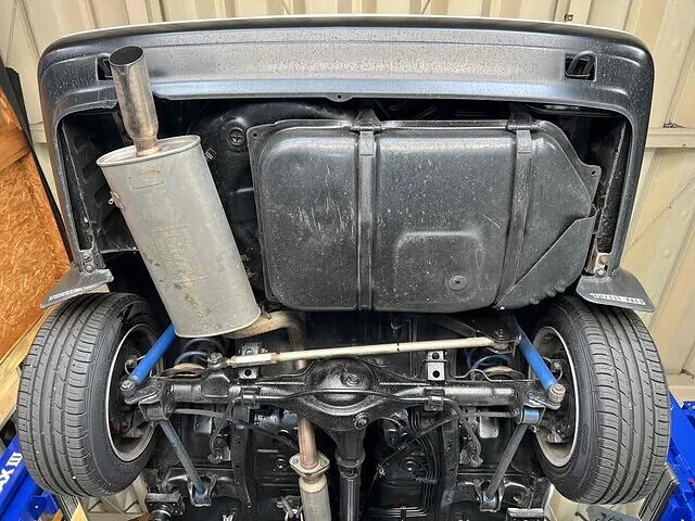 富山市　燃料ポンプ・タンク交換 車検　スプリンタートレノAE86