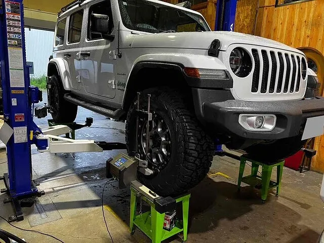 富山市　アライメント調整　