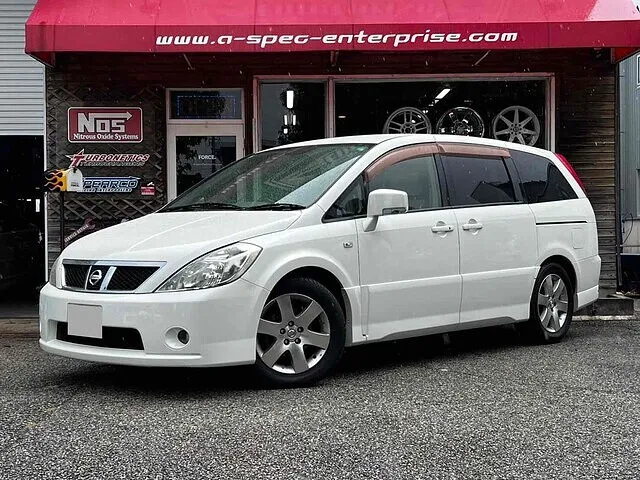 富山市　KYBショック足回り交換　プレサージュ