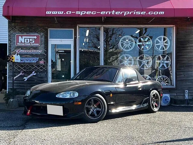 富山市　バッテリー交換　ロードスターNB