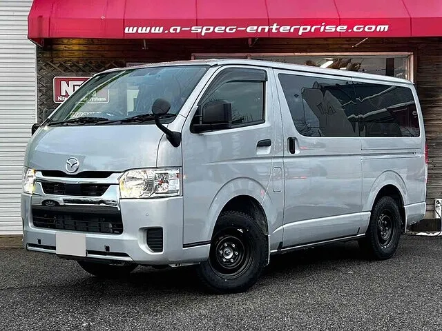 富山市　ユーアイビークル増しリーフ取付　ボンゴ・ハイエース