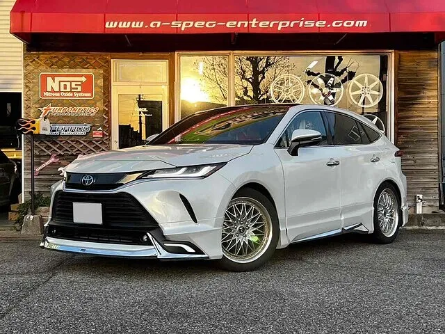 富山市 TEIN車高調取付 80ハリアー