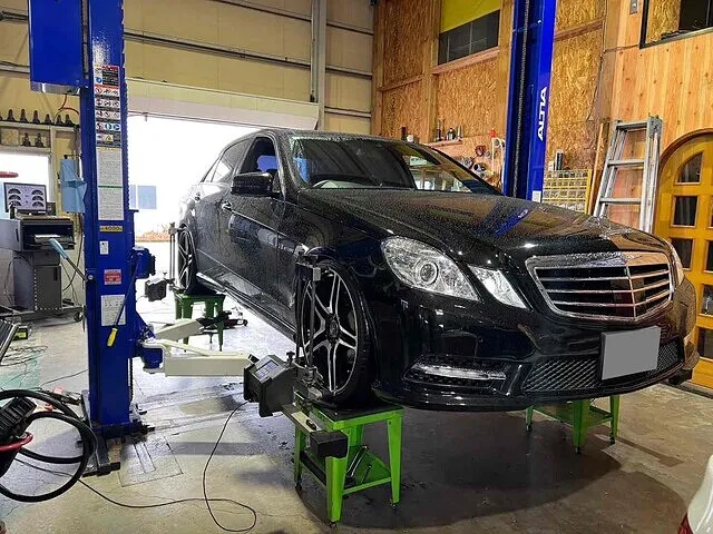 富山市　アライメント調整　W212