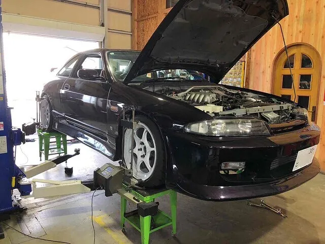 富山市　アライメント調整　HCR32