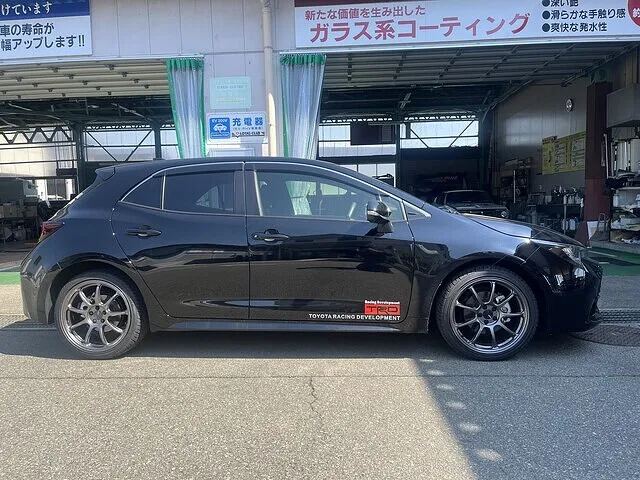 高山市　車高調取り付け　アライメント調整　カローラスポーツ