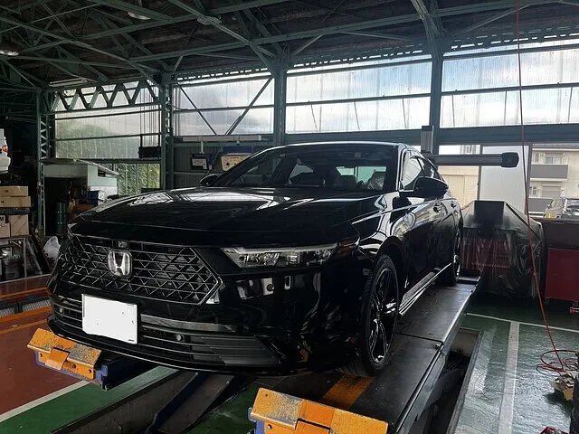 高山市　ホンダ　アコード　車の錆対策