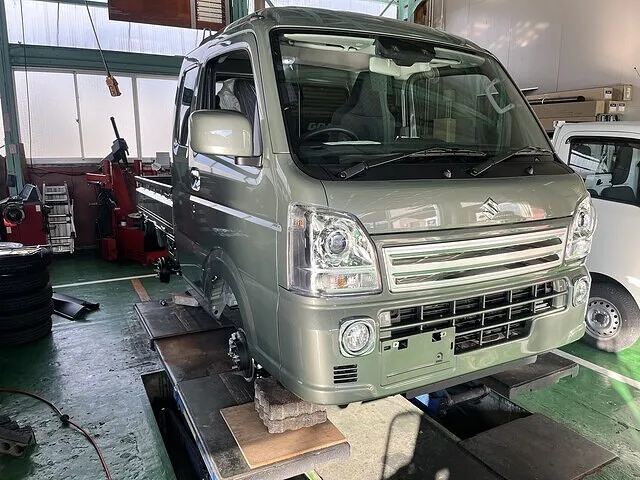 高山市　スズキ　スーパーキャリィトラック　防錆施工　塩害対策