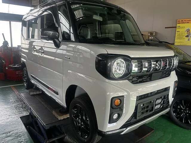 高山市　スペーシアギア　防錆施工　塩害対策