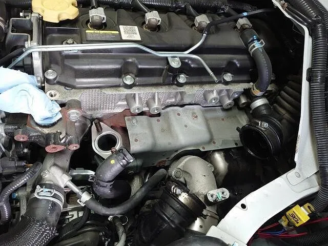 笠松町 日産 キャラバン EGRクーラー交換 取り付け 取付