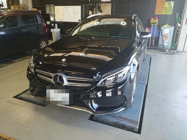 笠松町 メルセデスベンツCクラス W205 ラムダセンサー交換