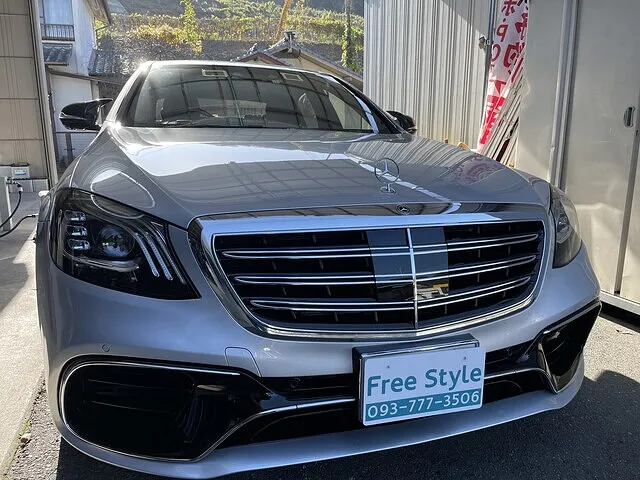 ベンツ　Sクラス　W222　持込ドライブレコーダー　レーダー取付　福岡　北九州