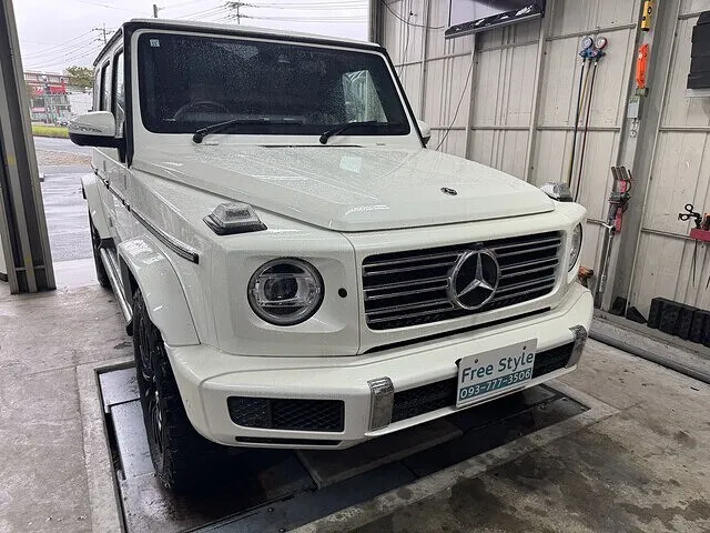 W463 Gクラス　ゲレンデ　オイル交換　FUCHS 北九州市　門司区　小倉北区　小倉南区