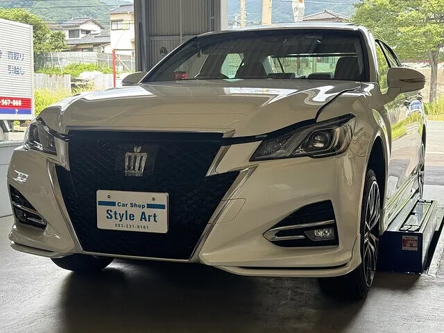 クラウン　持込ダウンサス取付　北九州市　門司区　小倉南区　小倉北区