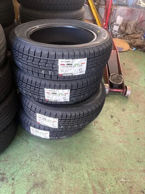 中津川市　スペーシア　スタッドレスタイヤ交換　タイヤ交換　