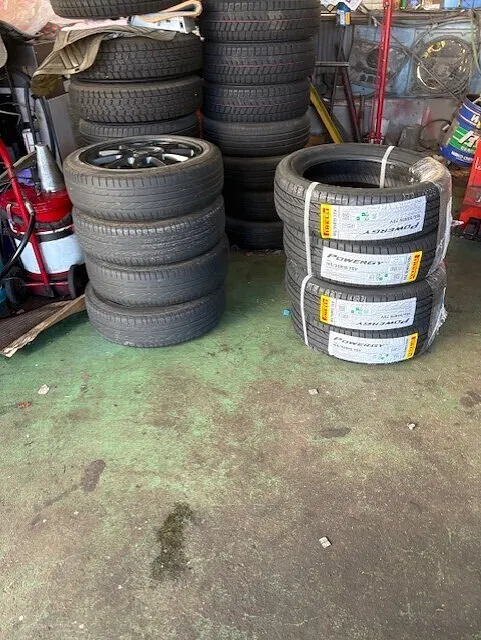 中津川市　スペーシア　夏タイヤ交換　タイヤ交換　