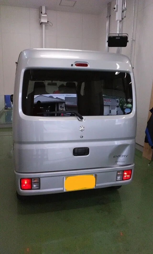 岐阜市　車検　エヴリィ　ブレーキ・オイル