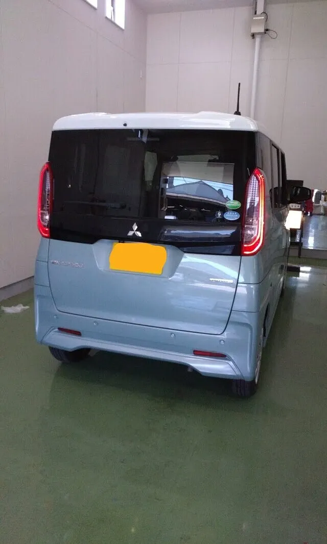 岐阜市　車検　EKスペース　ブレーキ・オイル　
