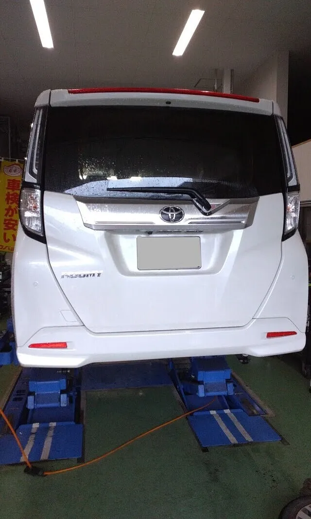岐阜市　車検　ルーミー　エアコンフィルター