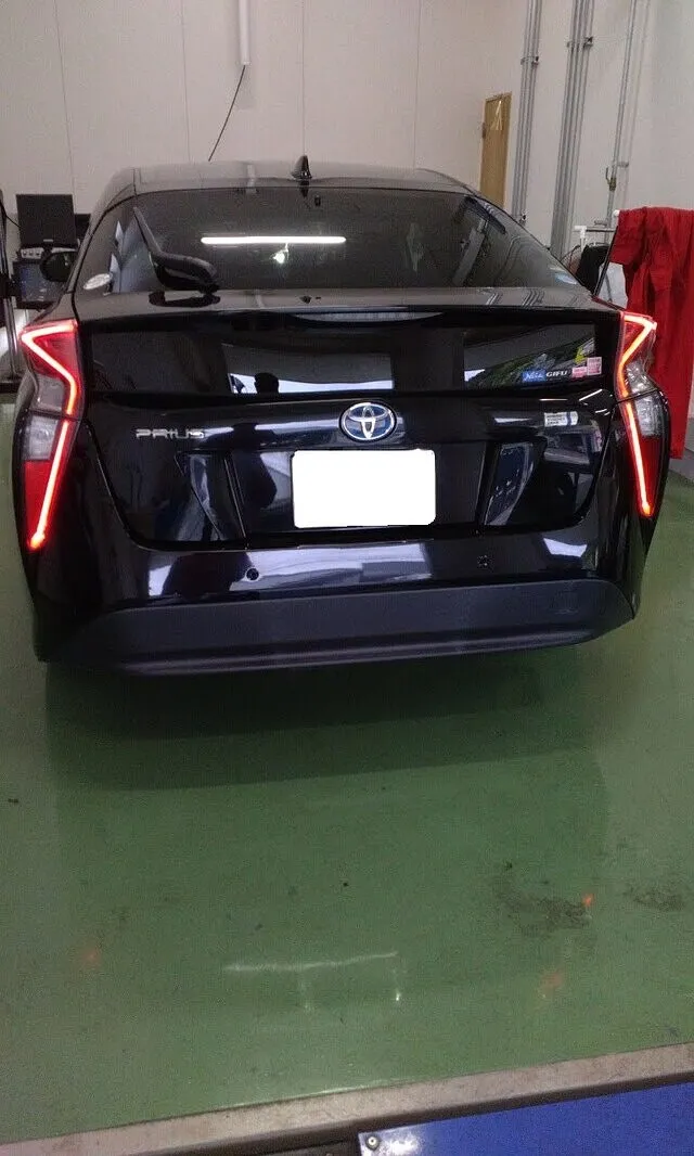 岐阜市　車検　プリウス　ブレーキオイル