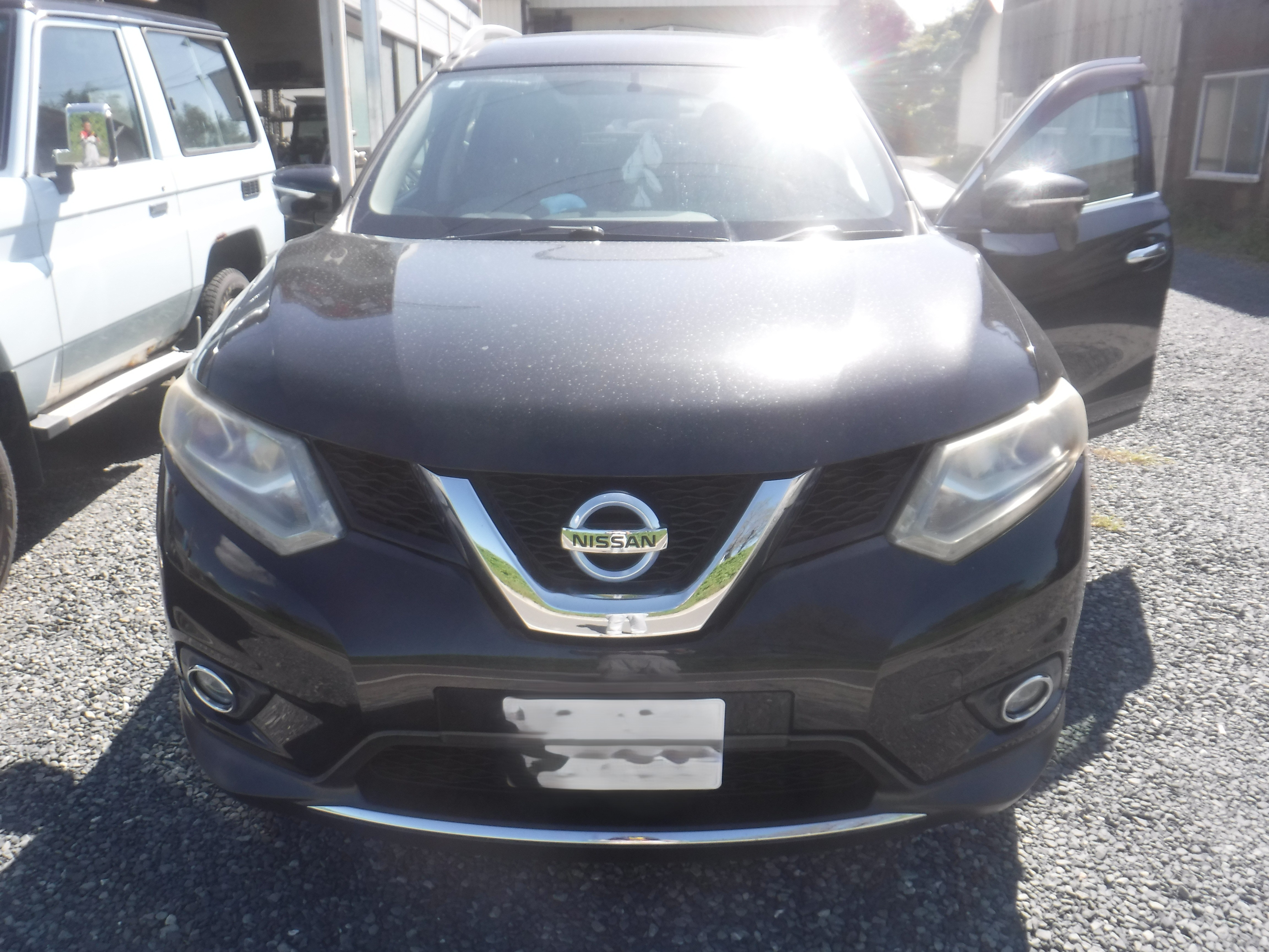 登米市　修理　エクストレイル　エアコン効かない