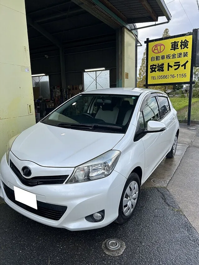 トヨタ・ヴィッツ　安城市・豊田市・岡崎市　車検整備・安い！早い！