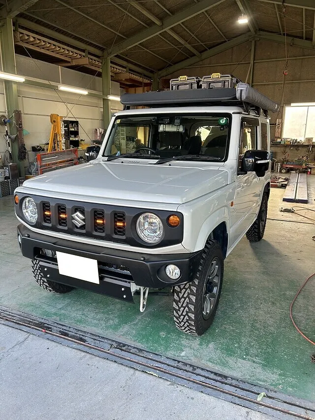 スズキ・ジムニー　安城市・西尾市内　持込パーツ交換！安い・早い！