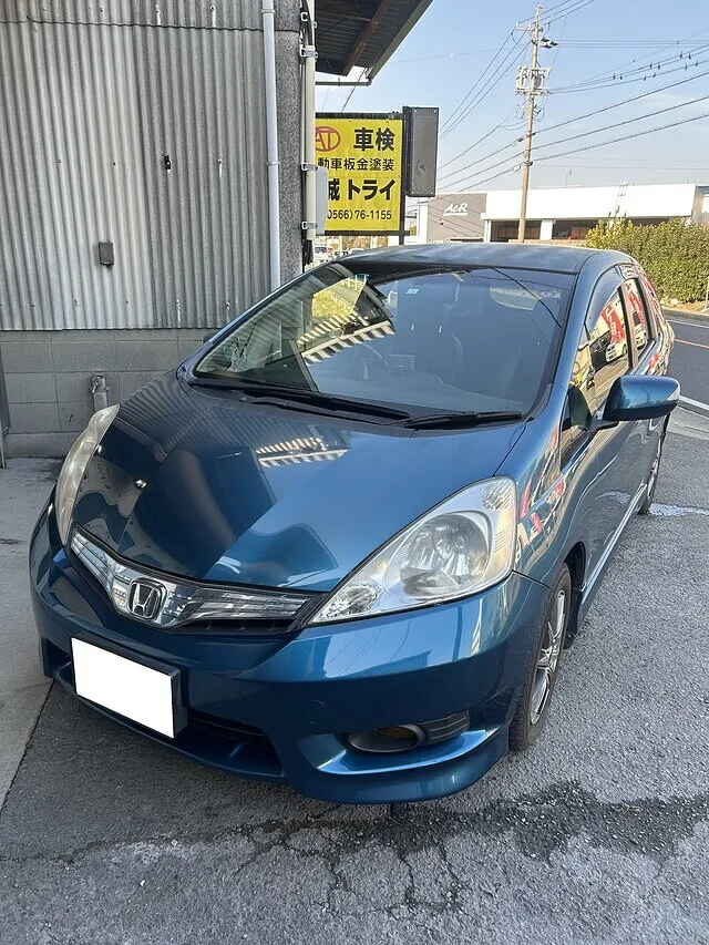 ホンダ・フィット　安城市・岡崎市　キズ凹み・修理・安い！早い！