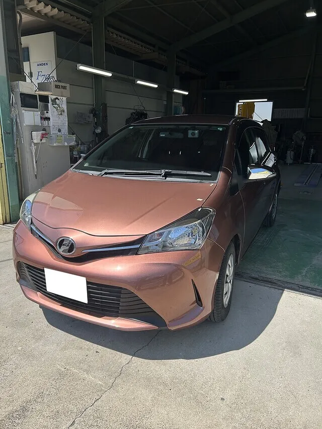 トヨタ・ヴィッツ　安城市・豊田市・岡崎市　きずへこみ・安い！
