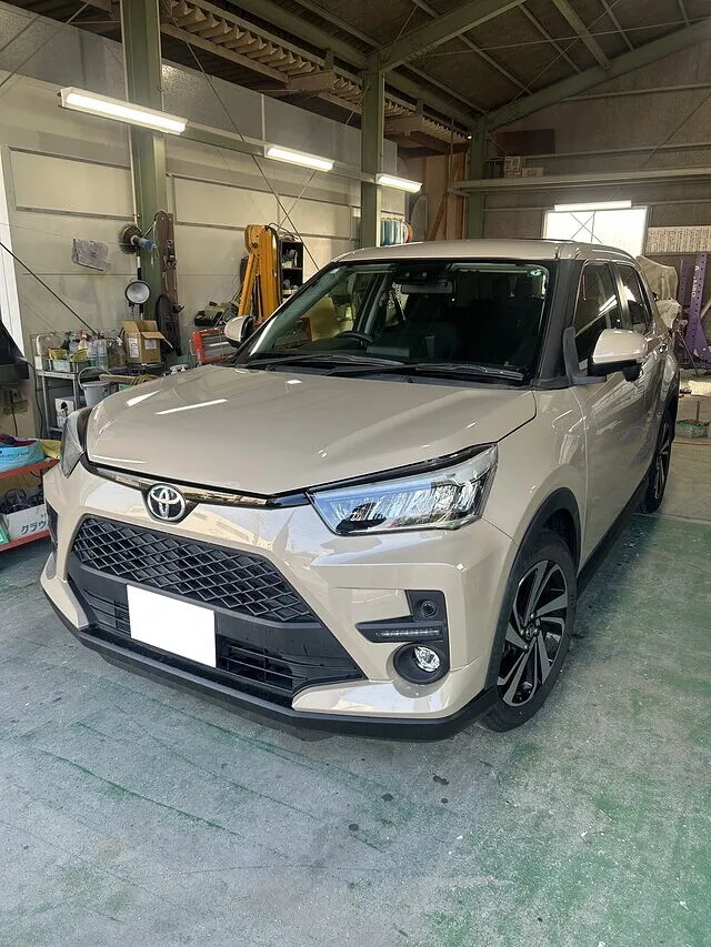トヨタ・ライズ　安城市・保険修理で工賃２０％キャッシュバック！