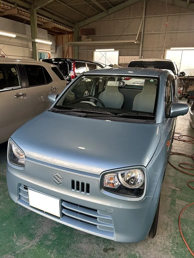 スズキ・アルト　安城市・保険修理で工賃２０％キャッシュバック！