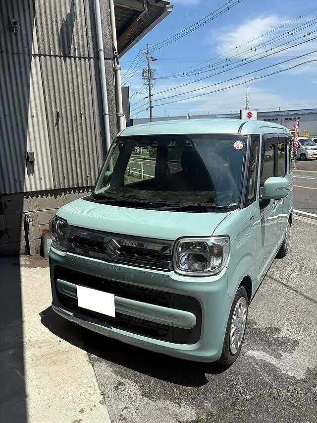 スズキ・スペーシア　安城市・保険修理で工賃２０％キャッシュバック