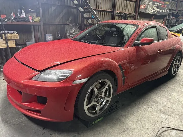 マツダ RX-8 セルモーター交換 旭川市