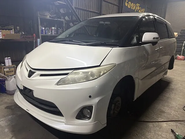 トヨタ エスティマ 車検整備 中古車 旭川市