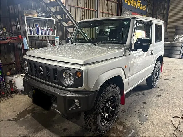 旭川市 ジムニー サスペンションインチアップキット取付