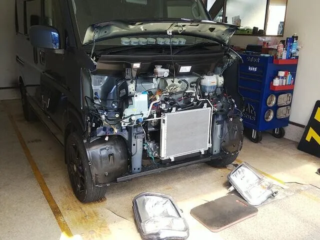スズキ　エブリィ　ヘッドライト　フルLED　ルームランプ　LED交換