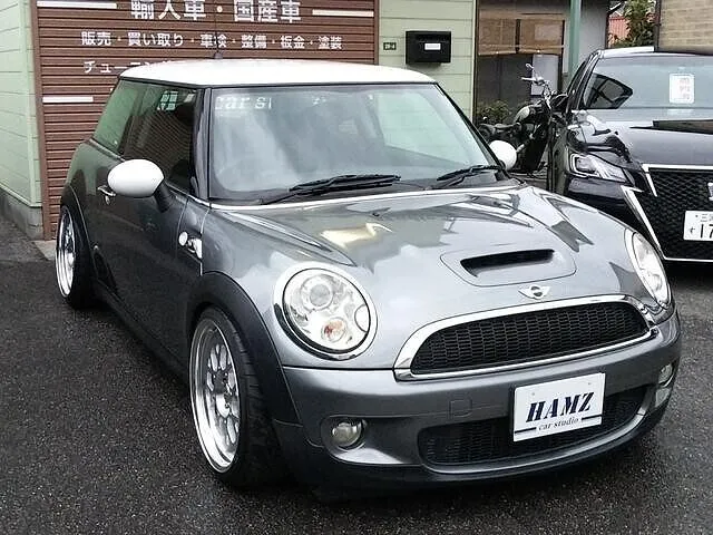 MINI　R56　クーパーSハードカスタム車車検　広島　カスタム車　車検