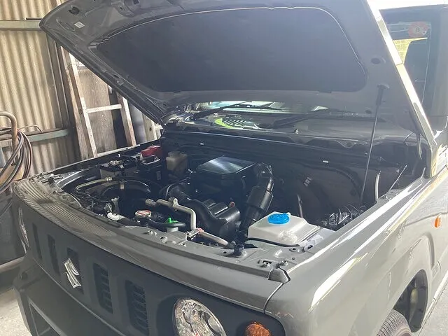 新見市　ジムニー　新車初期１か月点検