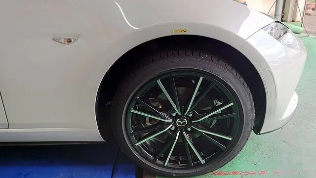 安中市 カスタム　ロードスター 車高調・マフラー他取付