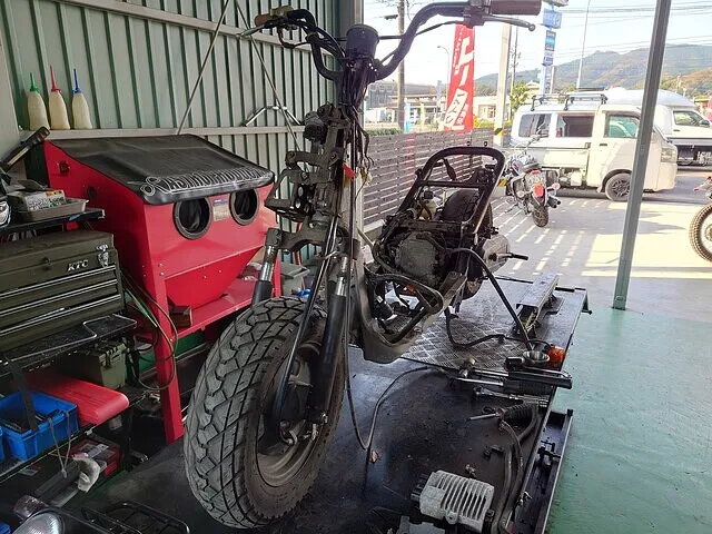 大分県　バイク　セミレストア　