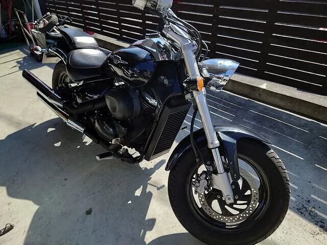 大分県　スズキ　バイク　ブルーバード400　アメリカン　車検　　