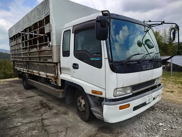 大分県　イスズ　フォワード　トラック　ETC　取付　セットアップ