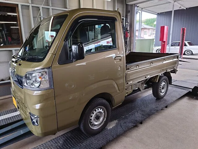大分県　ハイゼットトラック　軽トラック　車検　整備