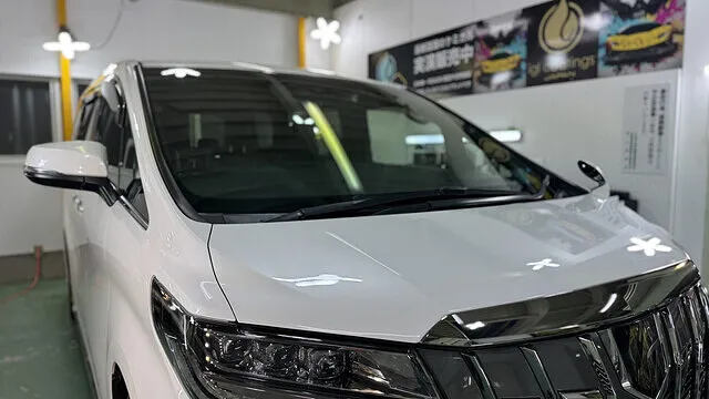 セラミックコーティング　T様　アルファード　EZ施工