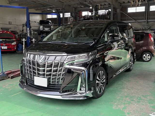 フレッシュキーパー施工　アルファード　新発田市　阿賀野市