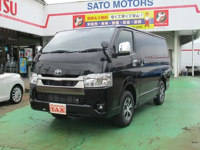 新着在庫車情報　ハイエースバン ダークプライムS　新発田市