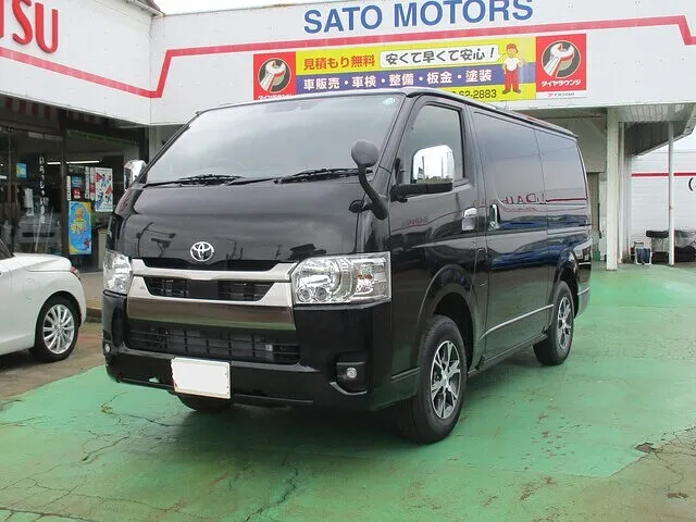 新着在庫車情報　ハイエースバン ダークプライムS　新発田市
