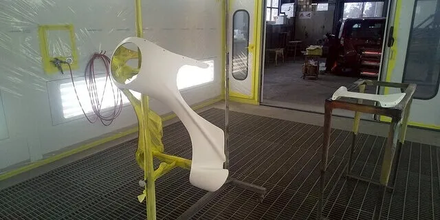 バイク　カウル　塗装　新発田市　阿賀野市