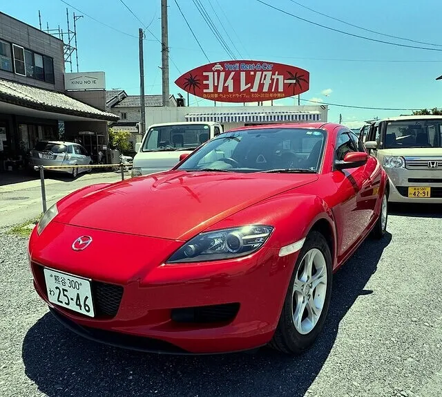 マニュアル車のＲＸ－８のレンタルを始めました！