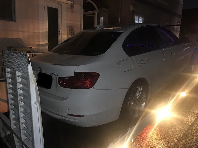 加東市　ロードサービス　BMW３シリーズ